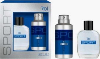 Rebul Sport EDT 50 ml + Deodorant Sprey 150 ml Erkek Parfüm Seti Yeni Şişeli