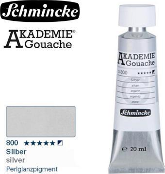 Schmincke Akademie Guaj Boya 20ml 800 Silver