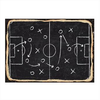Bedeko Futbol Taktik Modern Mdf Tablo