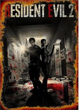 Bedeko Resident Evil 2 Art Mdf Poster