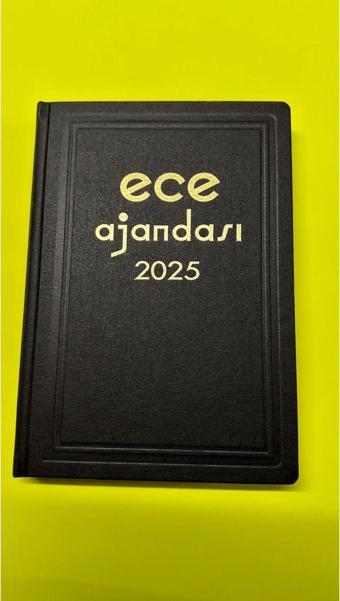 Ece Ticari Ajanda Anadolu Günlük Çizgili 17x25 CM 2025 Yılı Çizgili Günlük Ticari Ajanda