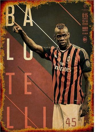 Bedeko Balotelli Mdf Poster