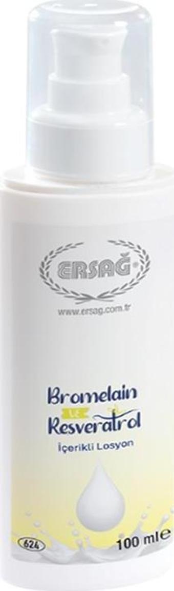 Ersağ Bromelain ve Resveratrol İçerikli Losyon