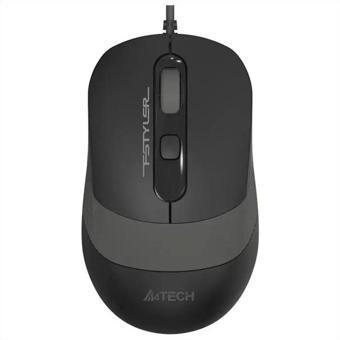 A4 Tech Fm10 Siyah-gri V-track 1600dpı, Usb Optik  Mouse