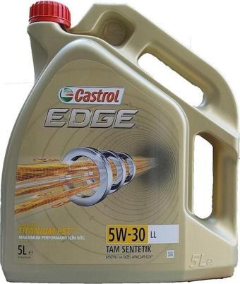 Castrol Edge Titanyum 5W-30 LL Tam Sentetik DPF Motor Yağı 5 L