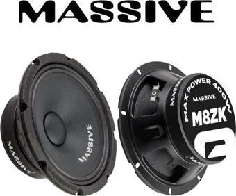 Massive Ms-m8zk 800watt / 300w Rms 20 Cm Premimum Oto Midrange Hoparlör Metal Kapaklı