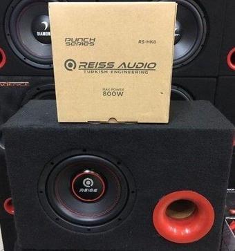 Reiss Audio Rs-Hk8 20 Cm Subwoofer Bas Kabinli 800 Watt Maximum P