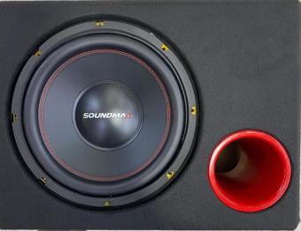 Soundmax Sx-fc12 30cm Subwoofer 1500watt 400rms Özel Kabinli Bass