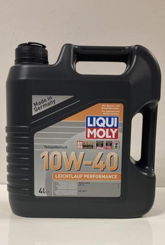 Liqui Moly Leichtlauf Performance 10W-40 4 lt Motor Yağı - 2023