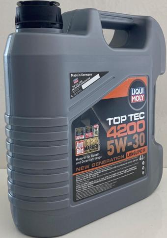 Liqui Moly Top Tec 4200 5W-30 4 lt Motor Yağı - 2023