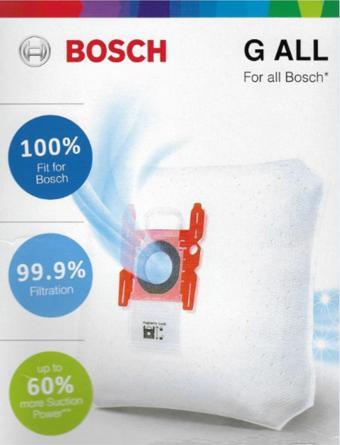 Bosch Typ G Move On - Move On Mini - Gl 30 - Gl 20 Elektrikli Süpürge Toz Torbası (4 Adet)