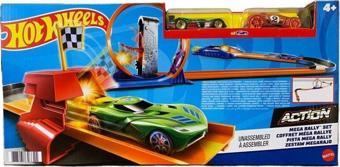 Hot Wheels Motor Yarışçıları 3in1 Oyun Seti - Turbo Race Set DNN83