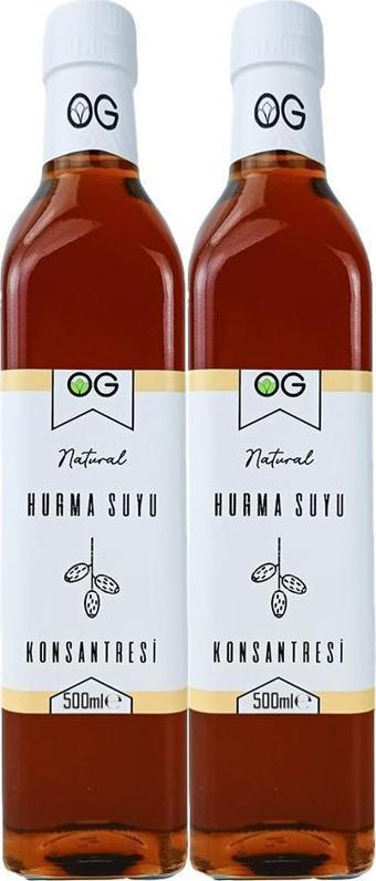 OG Natural 2'li Hurma Suyu Konsantresi 500 Ml +6 Ay