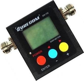 SW-102-UV Dijital VHF UHF Güç ve SWR Metre ve Frekans sayacı