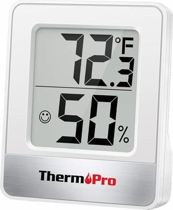 ThermoPro TP49W Mini İç Mekan Dijital Isı ve Nem Ölçer Termometre