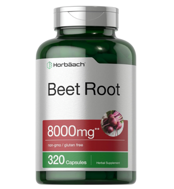 Horbach Beet Root Powder 8000mg  320 Capsul 