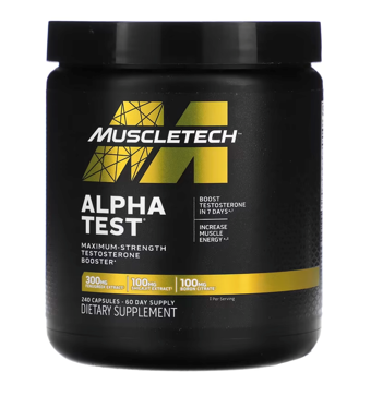 MuscleTech, Alpha Test, 240 Capsul