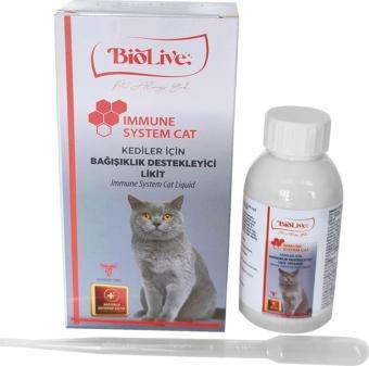 Biolive Immune Cat Kediler İçin Bağışıklık Destekleyici Sıvı Vitamin 100ml