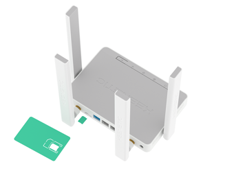 Keenetic Runner 4G KN-2212-01 4 Port 300 Mbps Modem