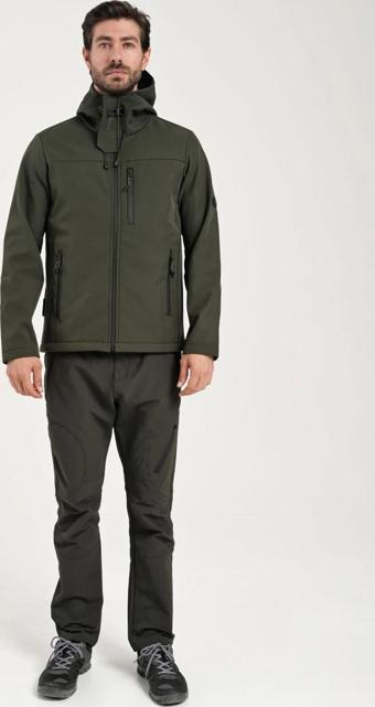 Exuma 2311100-801 Erkek Softshell Mont