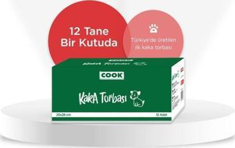 COOK Kaka Torbası Yedeği 25 X 28 Cm 12'Li Kutu