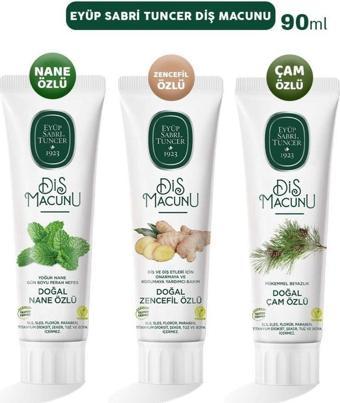Eyüp Sabri Tuncer Diş Macunu Nane, Zencefil Ve Çam 90 Ml
