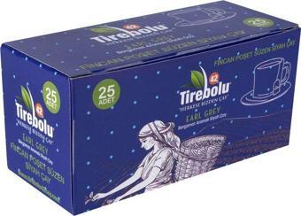 Tirebolu 42 Earl Grey Bergamot Aromalı 25 Li Fincan Poşet Çay