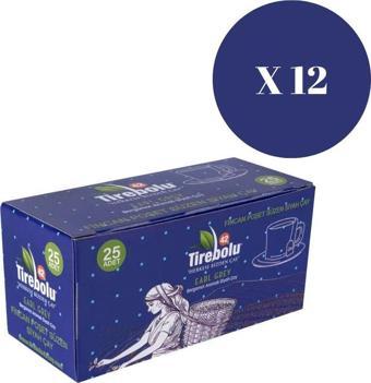 Tirebolu 42 Earl Grey Bergamot Aromalı 25 Li Fincan Poşet Çay X 12