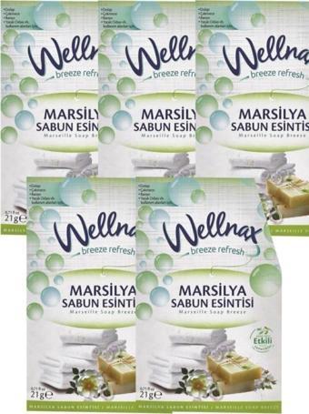 Wellnax Breeze Refresh Dolap Ve Çekmece Kokusu Marsilya Sabun Esinti Kesesi X5