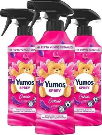 Yumoş Sprey Yıkaması Zor Eşyalar Için Orkide 450 Ml X 3