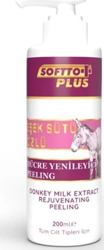 Softto Plus Eşek Sütü Özlü Peeling 200ml