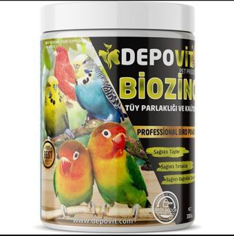 DEPOVİT Depovit Biozinc Biotin Kanatlı Tüğ Bakım Ürünü 300 Gr Toz