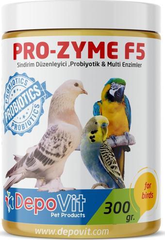 DEPOVİT Prozyme F5 Probiyotik Ve Multienzimler 300Gr