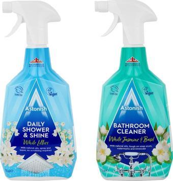 Astonish Banyo Temizleyici + Duş Temizleyici Sprey 750 Ml