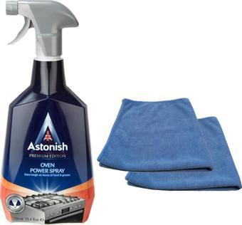 Astonish Fırın Temizleyici 750 Ml + Mikrofiber Bez 2 Adet