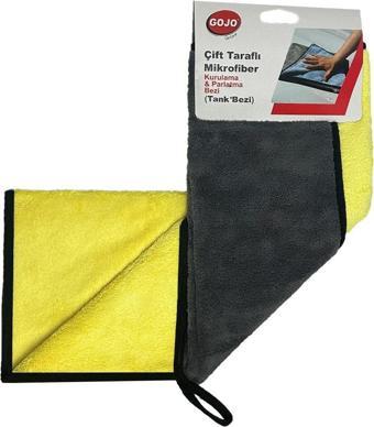 Gojo Çift Taraflı  Mikrofiber  Kurulama ve Parlatma Bezi 50x70 cm