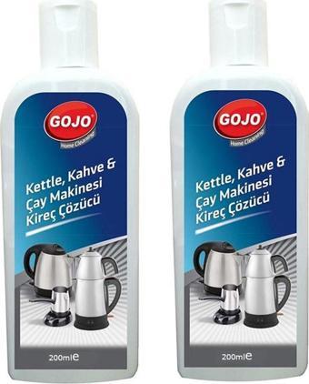 Gojo Kettle, Kahve & Çay Makinesi Kireç Çözücü 2' li Set