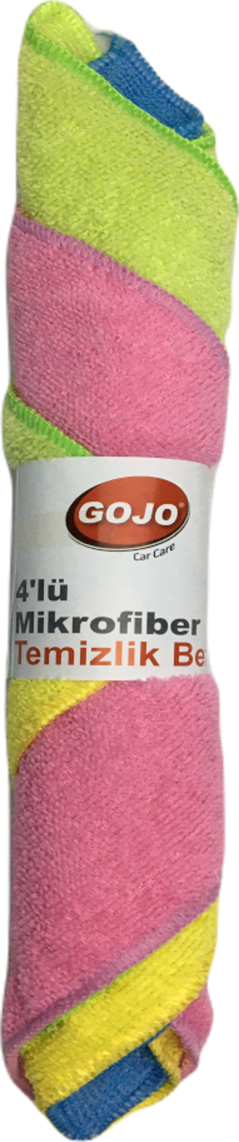 Gojo Mikrofiber Temizlik Bezi 4 lü 30x30 cm