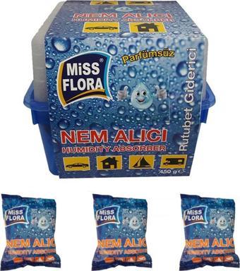 Miss Flora Nem Alıcı 450 g + 3'lü Yedek Paket