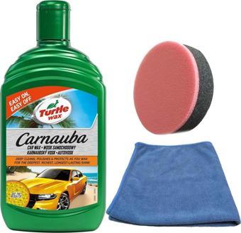 Turtle Wax Boya Koruma Carnauba Cila + Uygulama Bezi & Sünger