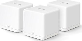 Mercusys Halo H60X(3-Pack), Ax1500 Çift Bantlı Tüm Ev Mesh Wi-Fi 6 Sistemi