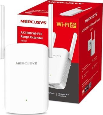 Mercusys Me60X, Ax1500 Mbps, 1 Gigabit Bağlantı Noktası Ve 2 Harici Anten