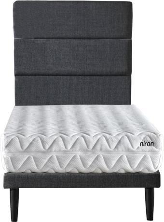 Niron Slim Pocket 80x180 cm Tek Kişilik Yatak Baza Başlık Takımı - Baza, Başlık ve Yatak Seti