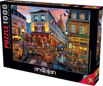 Anatolian 1000 Parçalık Puzzle - Cafe Montmartre 1177