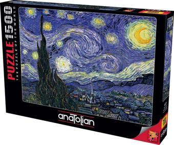 Anatolian 1500 Parçalık Puzzle / Yıldızlı Gece - Kod 4577