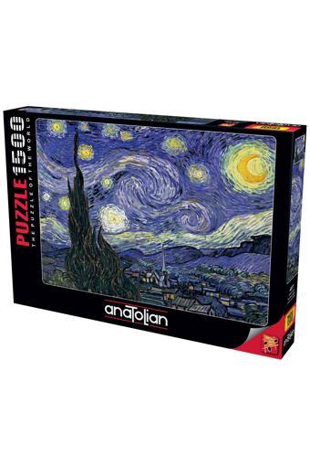 Anatolian 1500 Parçalık Puzzle / Yıldızlı Gece - Kod 4577