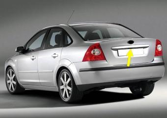 Ford Focus 2 Sedan 2005-2010 Arka Bagaj Kapağı Açma Kolu Düğmesi