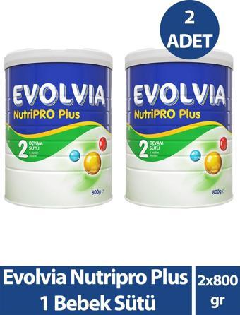 Evolvia Nutripro Plus 2 Devam Sütü 800 gr 2 Adet