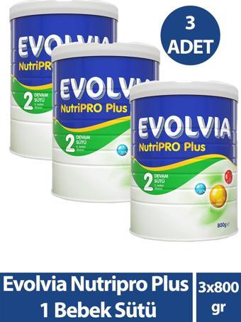 Evolvia Nutripro Plus 2 Devam Sütü 800 gr 3 Adet