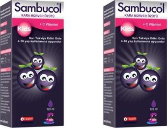 Sambucol Kids Likit 120 ml 2 Adet